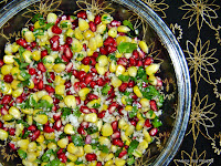 Corn Pomegranate Kosambari Salad