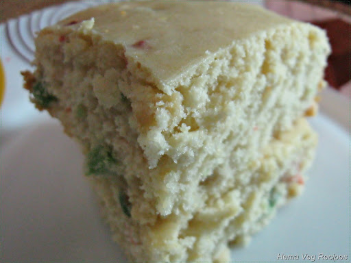 Eggless Vanilla Cake