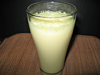Orange Yogurt Shake or Orange Lassi