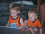 What we do when it is raining - play on the laptop