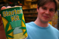 Nick and his starter kit