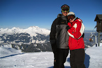 Kristy and Gerrod on one of the peaks
