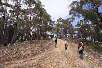 Hiking up to another lookout