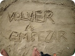 Volver a empezar Volver a empezar