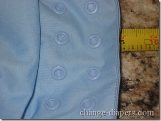 Bumgenius AIO Diaper Small Stretched