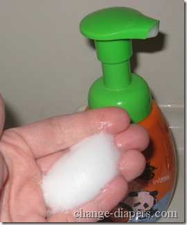 Natural kids foaming hand soap