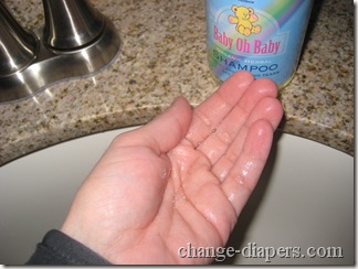 baby oh baby organic herbal shampoo suds