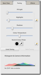 Picasa tuning options Picasa tuning options