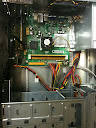 Internal view of case