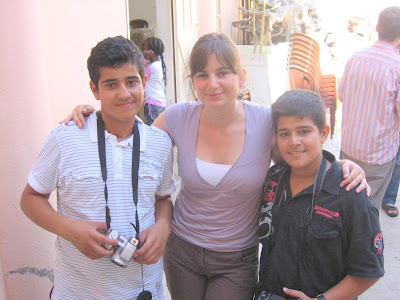 Avec Georges et Abdallah