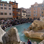Rome on easter week is jam-packed with tourists.