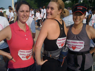 The PinkforTink raceteam!