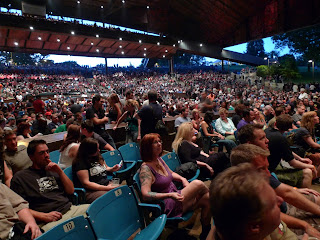 Second Row!  Just off center.