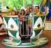 This was the queasiest teacup ride I've ever been on.