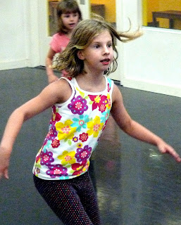 Emma moves fluidly.
