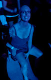 Trish stops only for a few minutes and dances the whole time.