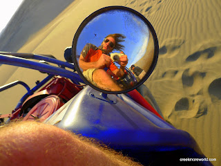 Color in the desert is so vivid.