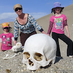 Lily is appropriately uneased by the ancient graveyard.