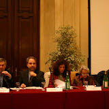 da sinistra: Gianni Barbacetto, Samuele Bernardini, Marilisa D'Amico, Mina Welby, Vittorio Angiolini