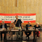 Il Coordinatore della Consulta Samuele Bernardini presiede l'incontro