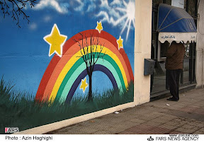 نقاشيهاي ديواري در شهر تبريز
