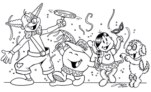 Carnival coloring pages | Coloring Pages
