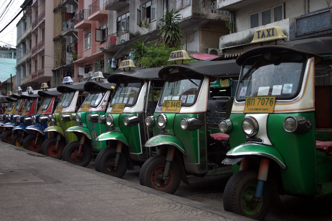 Where tuk-tuks go to sleep Where tuk-tuks go to sleep