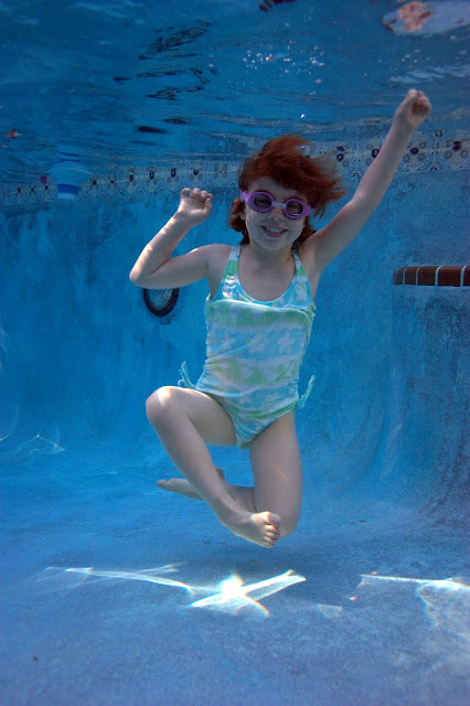 Sophia in the pool, Singer Island Sophia in the pool, Singer Island