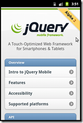 jquerymobile
