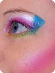 1980's Make-Up eye close up HCMUA