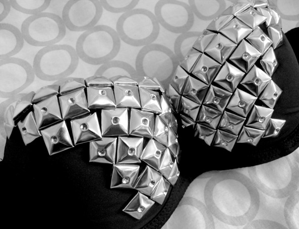 STUDDED BRA 2