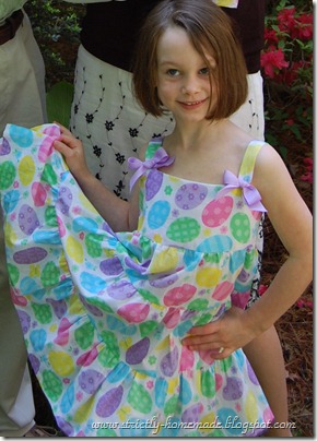 Lawson in Easter Dress