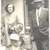 Mom, Dad and poutface on a Chicago Street