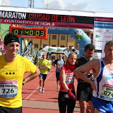 mmleon 2010 LLegada desde 1h40m hasta 1h 43m