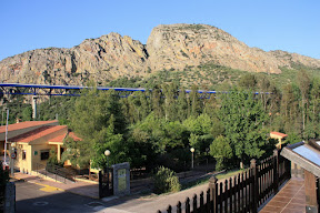 Mooi gezicht op de camping.