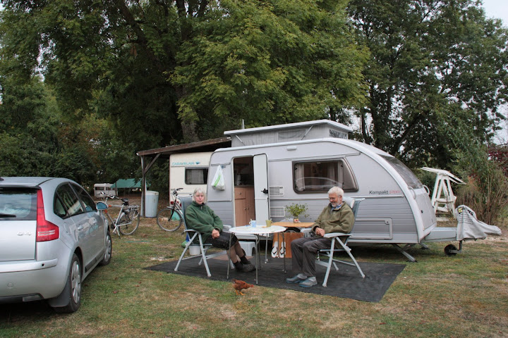 Weer op de boerencamping.