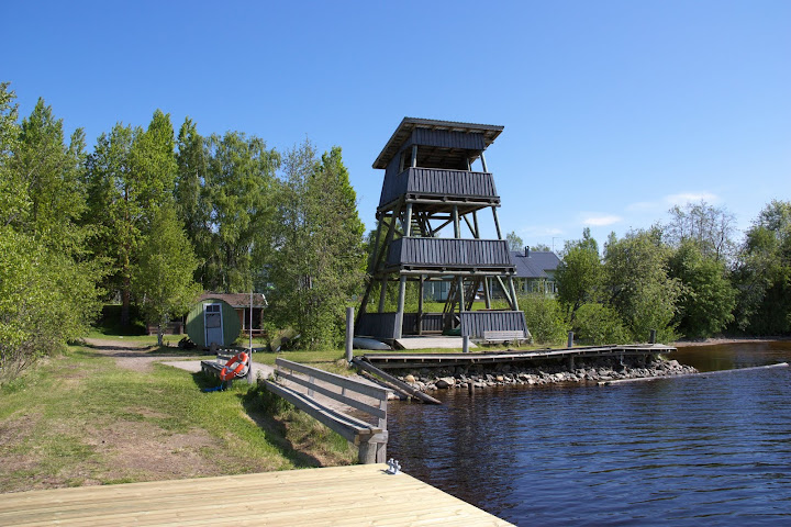 Vanaf de stijger genomen.