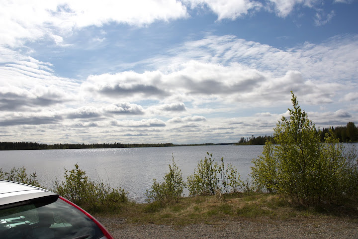 Lans de weg vele meren.