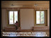 CK interior with finished prefabricated straw bale wall panels