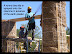 MPAC round bale columns sprayed with clay slip