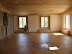 The prefabricated straw bale wall panels contribute to a pleasing aesthetic