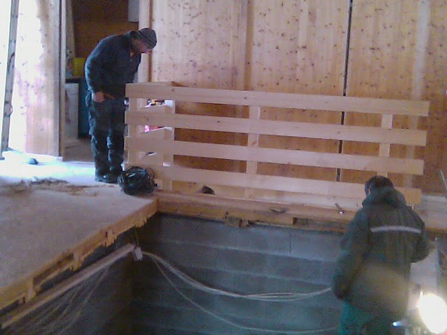 Démontage du plancher