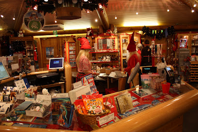 Tienda de la oficina postal de Santa Claus