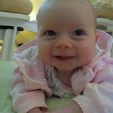 Happy tummy time. (May)