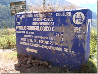 A Choquequirao