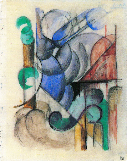 the yellow cow franz marc