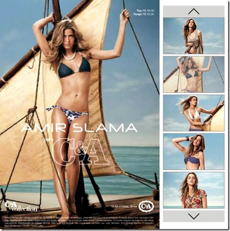 Maria Vitrine - Blog de Compras, Moda e Promoções em Curitiba.: C&A lança coleção  moda praia assinada pelo estilista Amir Slama.