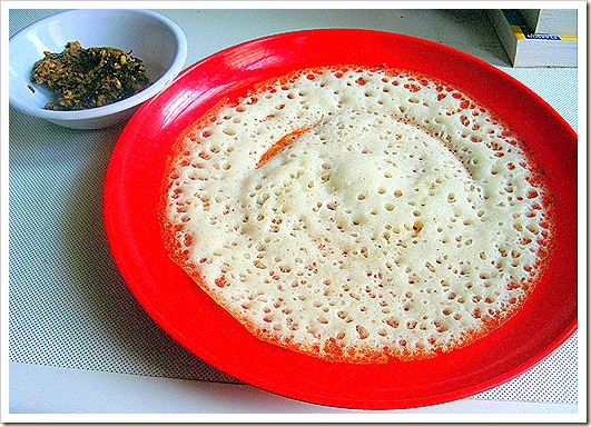 vendhaya dosai & poondu molapdi
