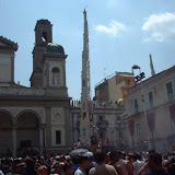 Il Giglio del Sarto durante la ballata della domenica mattina; anno 2003.