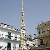 Giglio del Calzolaio in piazza Collegio; anno 2006.